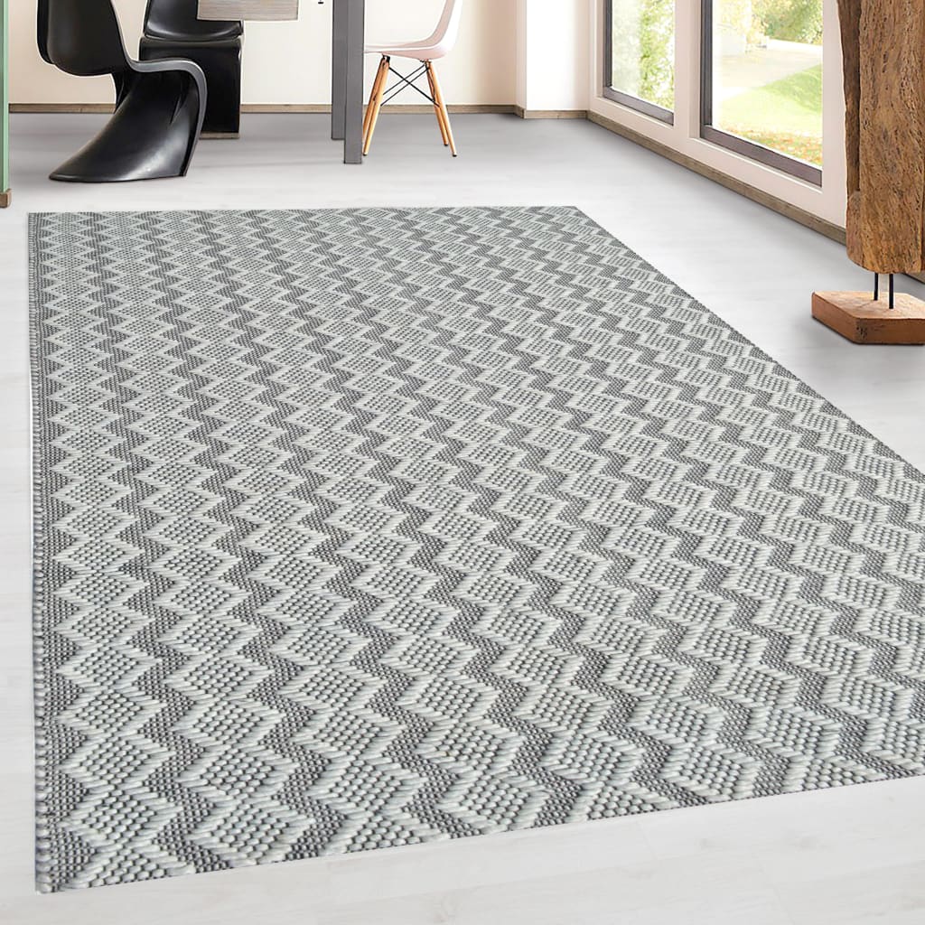 Dynamic Rugs Cleveland 7451-900 Silver/Grey Rug