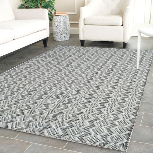 Cleveland 7451-900 Silver/Grey Rug - 60% Wool 40% Viscose