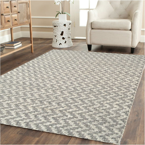 Cleveland 7452-180 Cream/Brown Rug - 60% Wool 40% Viscose