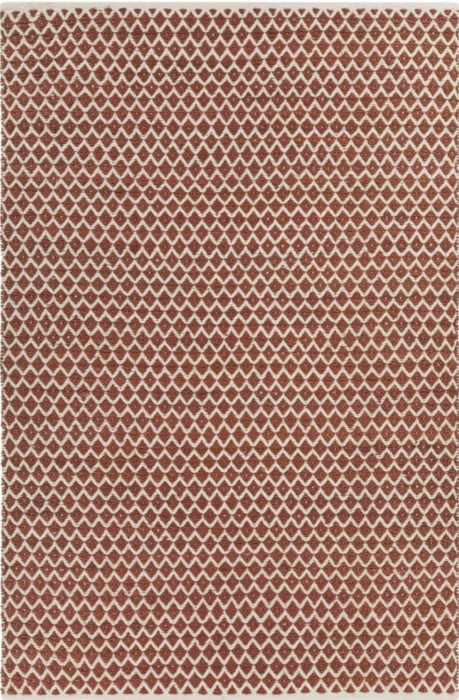 Chandra Zyata COS-39101 Rust Rug