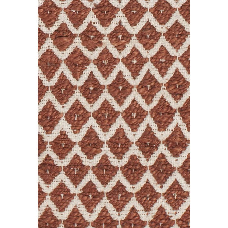 Chandra Zyata COS-39101 Rust Rug