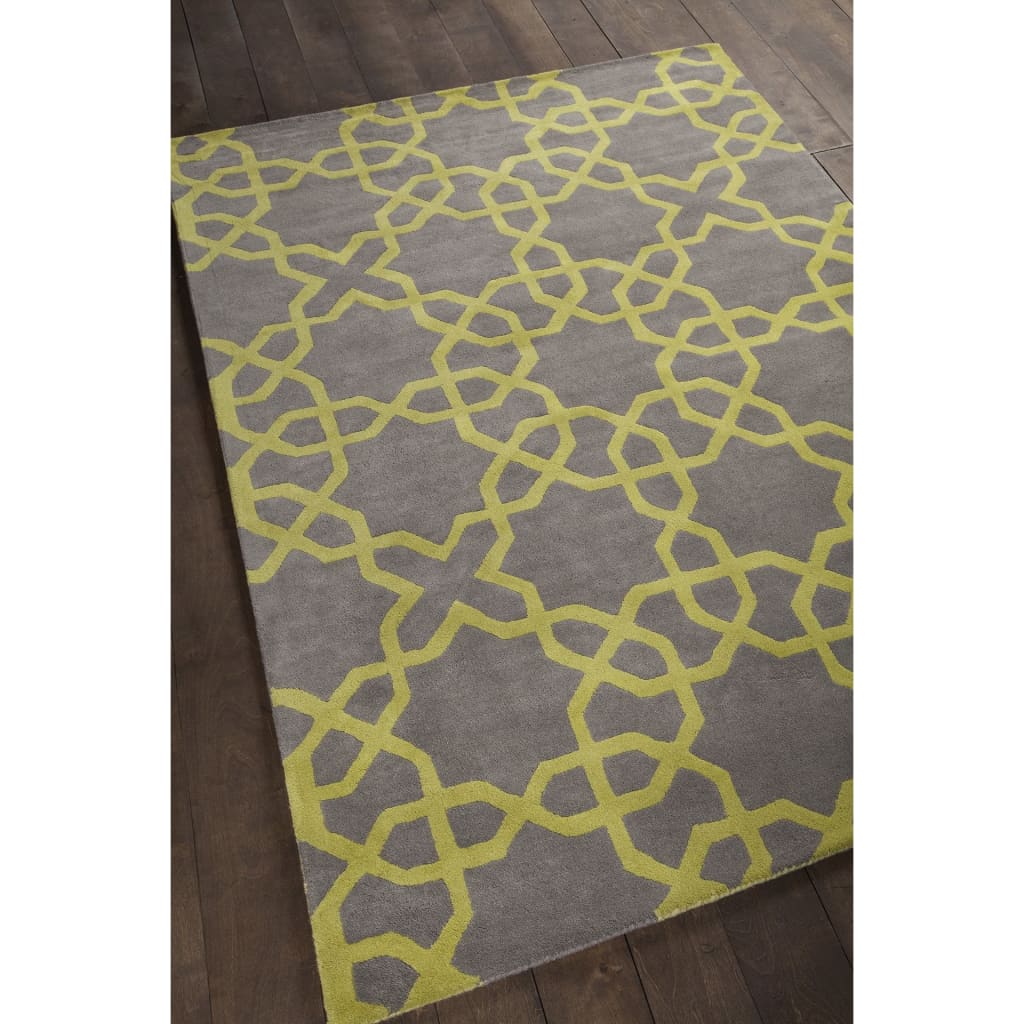 Chandra Zyain DAV-25802 Charcoal Rug