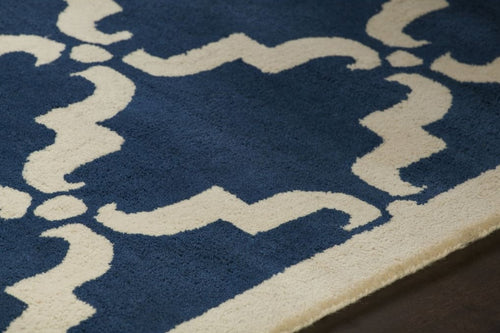 Davin DAV-25825 Navy Blue Rug