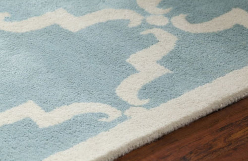 Davin DAV-25827 Light Aqua Rug