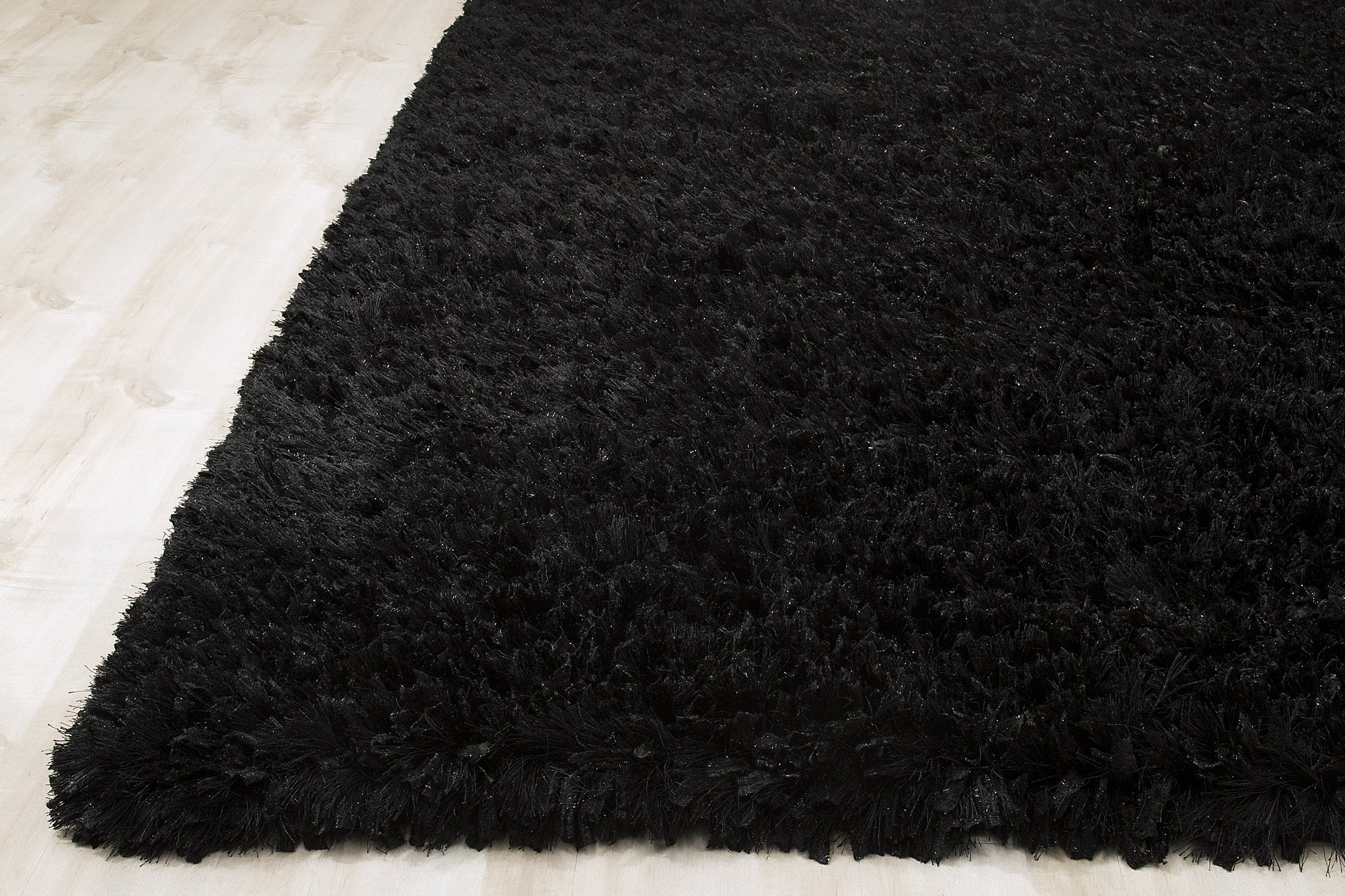 American cover design / Persian weavers Decorative Shag Black Rug