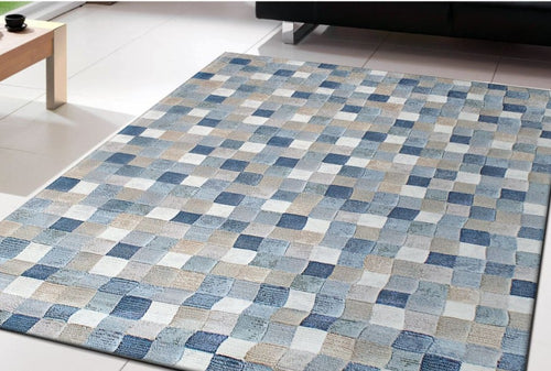 Eclipse 63339-6121 Multi/Blue Rug - 100% Excelon 