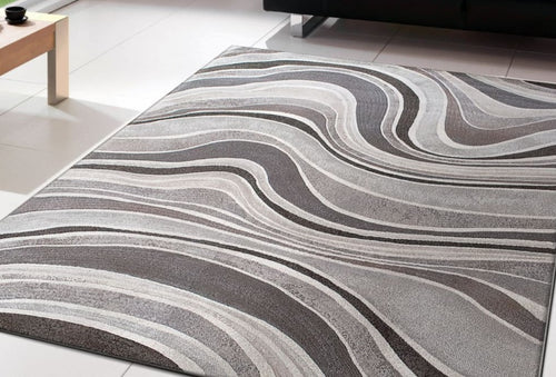Eclipse 68141-6343 Multi/Silver Rug - 100% Excelon 