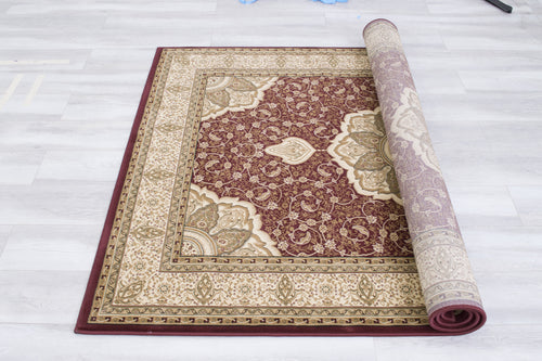 American cover design / Persian weavers Elegance 206 Burgundy Rug