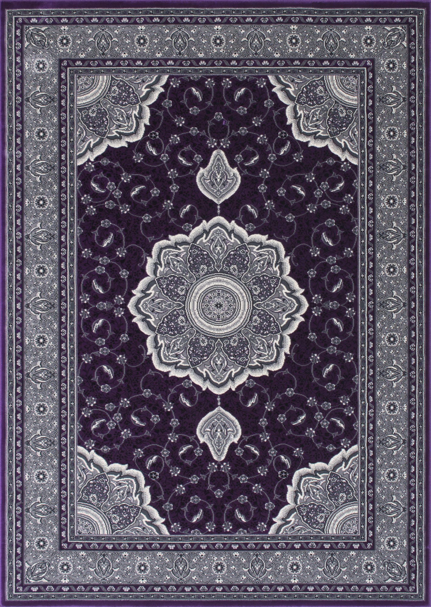 American cover design / Persian weavers Elegance 206 Raspberry Rug