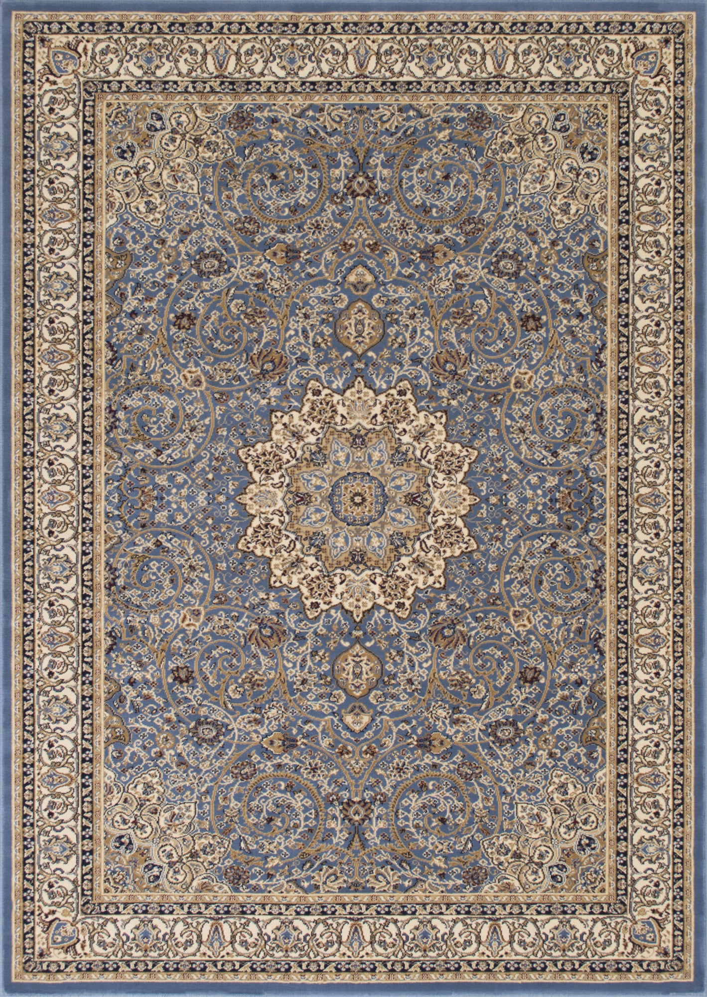 American cover design / Persian weavers Elegance 208 Sky Blue Rug