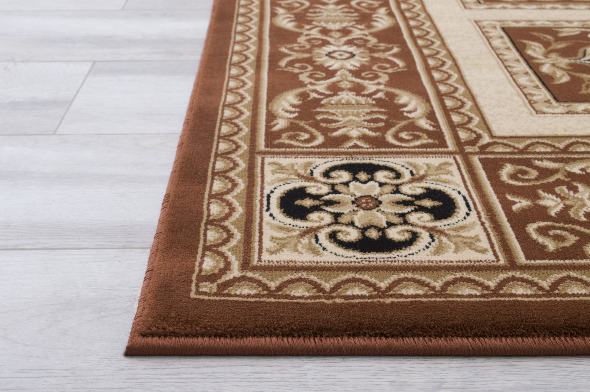 American cover design / Persian weavers Elegance 215 Brown Rug