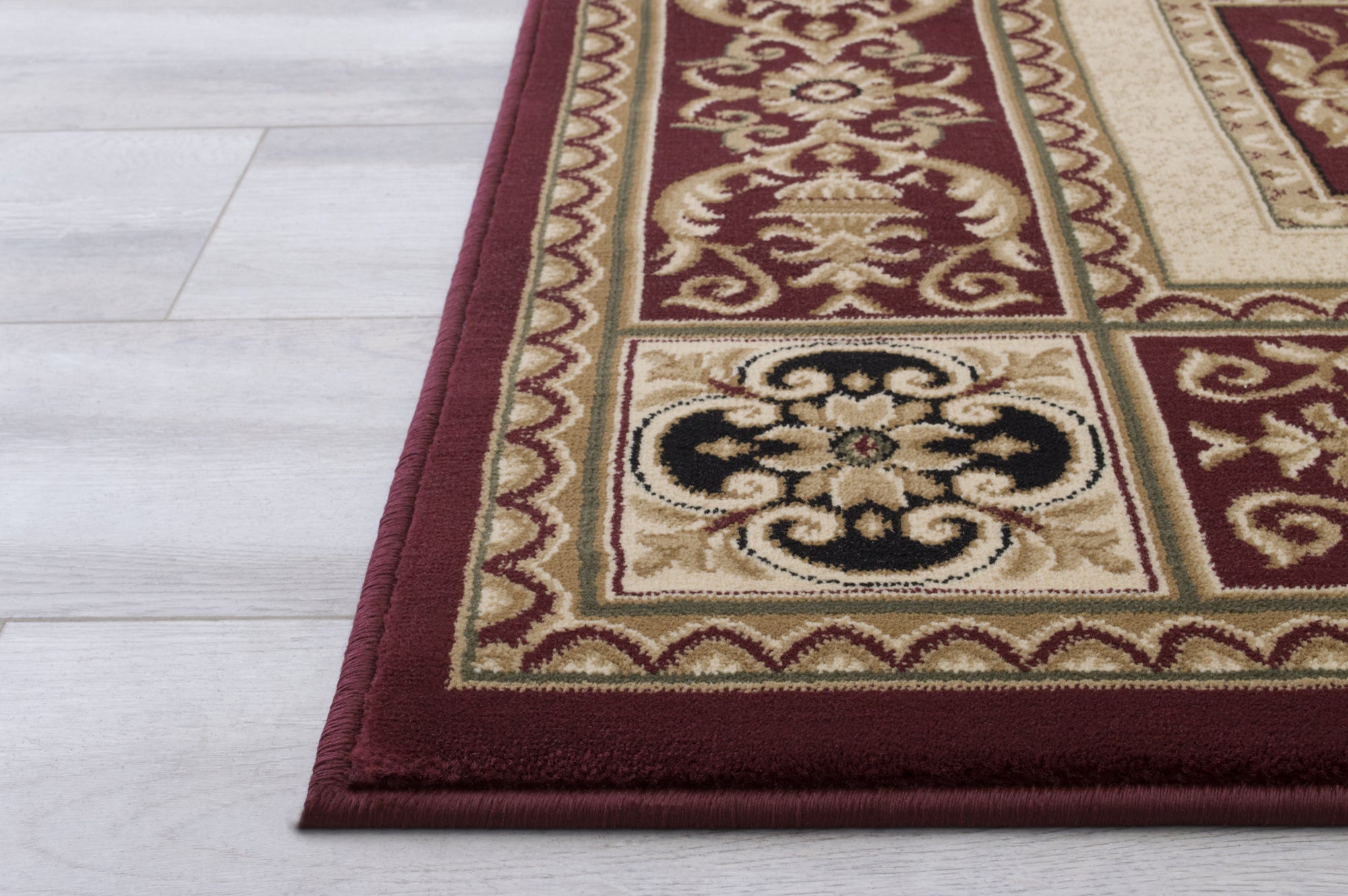 American cover design / Persian weavers Elegance 215 Burgundy Rug