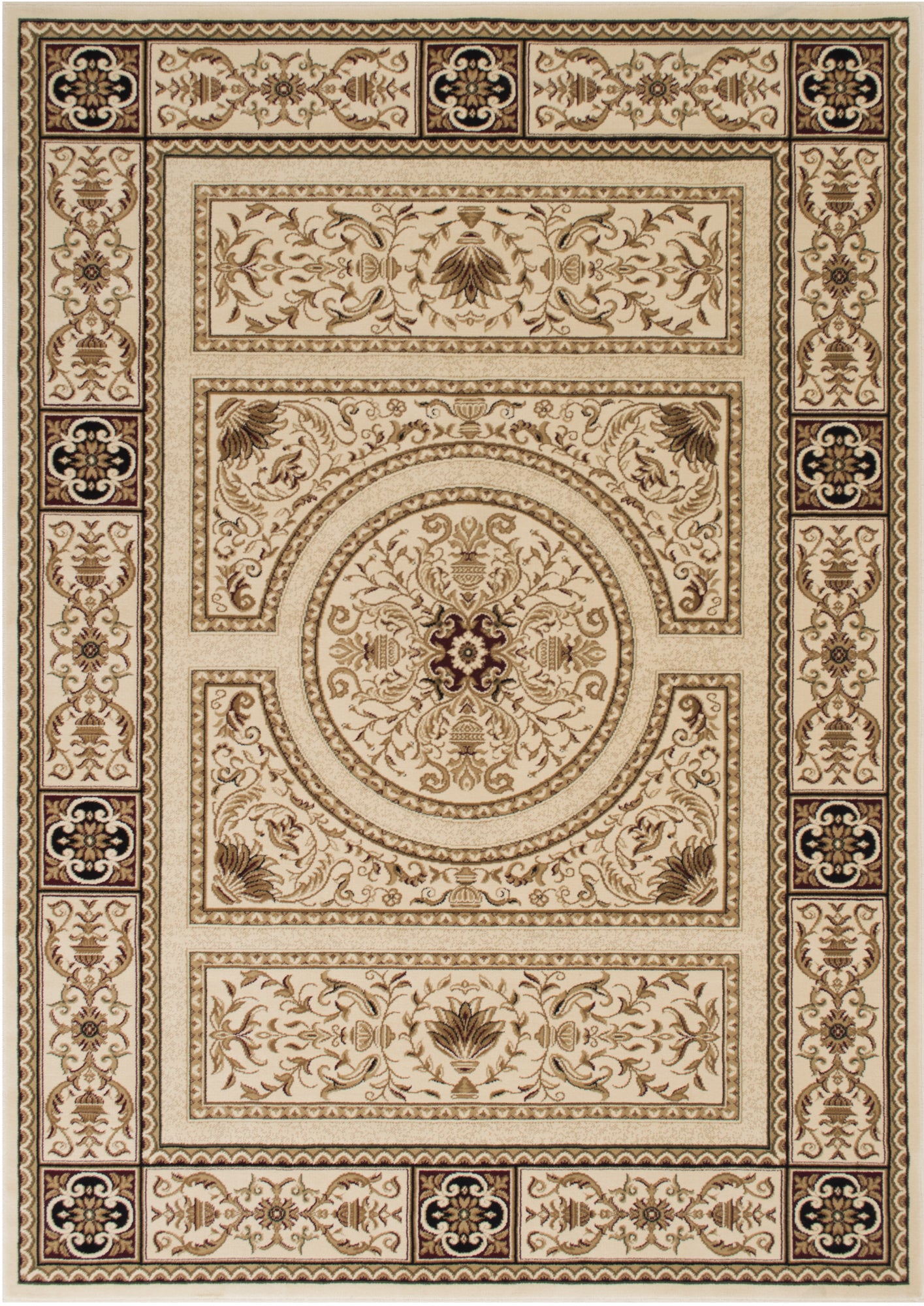 American cover design / Persian weavers Elegance 215 Ivory Rug