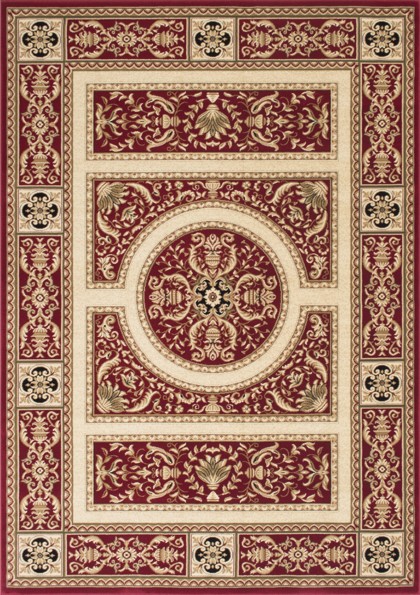 American cover design / Persian weavers Elegance 215 Red Rug