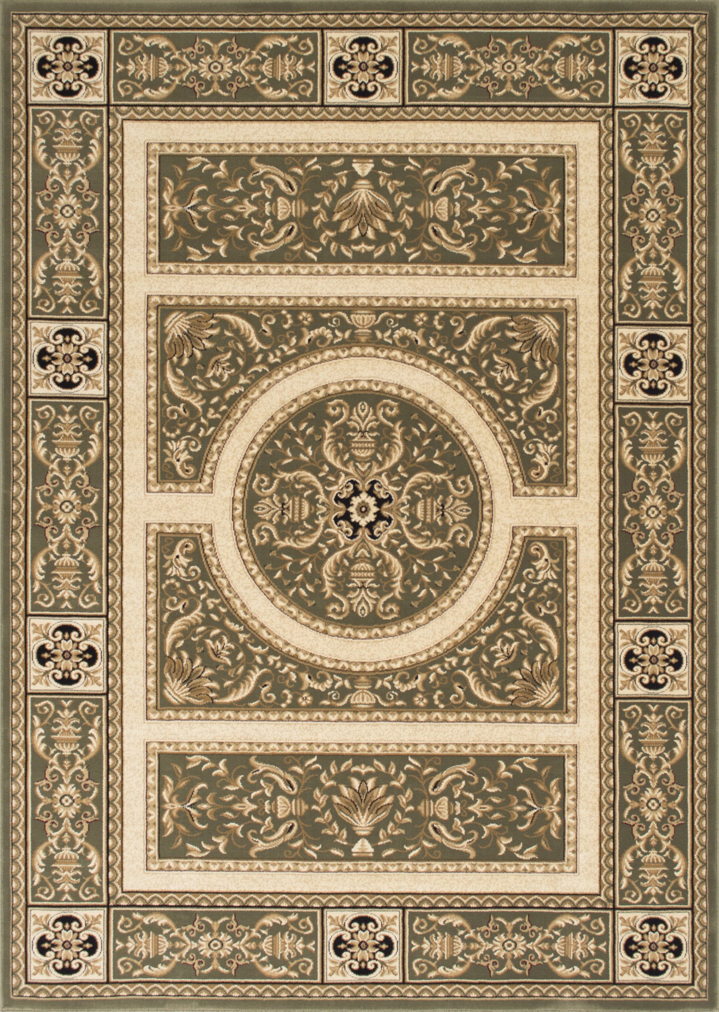 American cover design / Persian weavers Elegance 215 Sage Green Rug