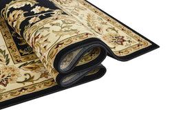 American cover design / Persian weavers Elegance 220 Black Rug