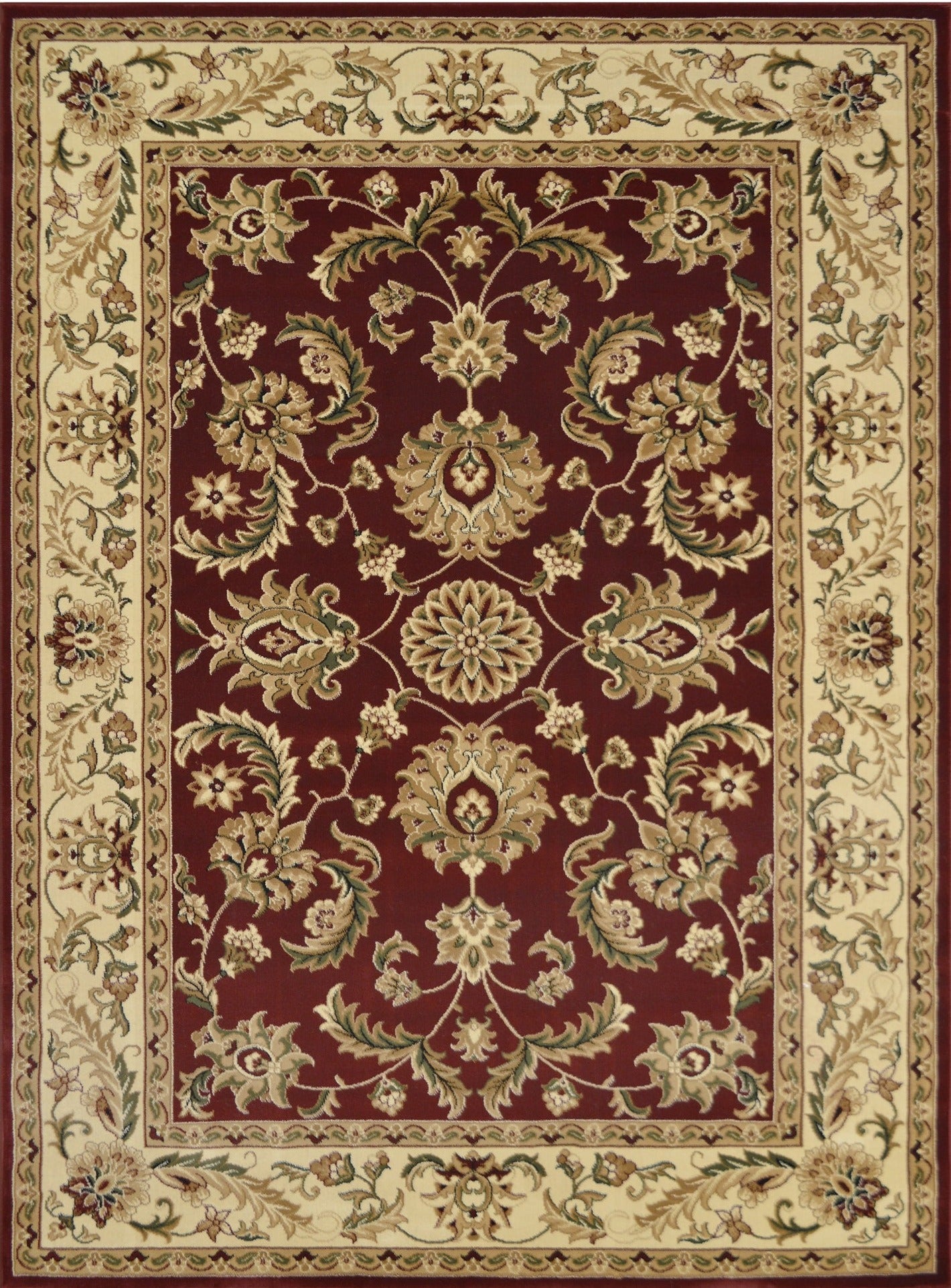 American cover design / Persian weavers Elegance 220 Burgundy Rug