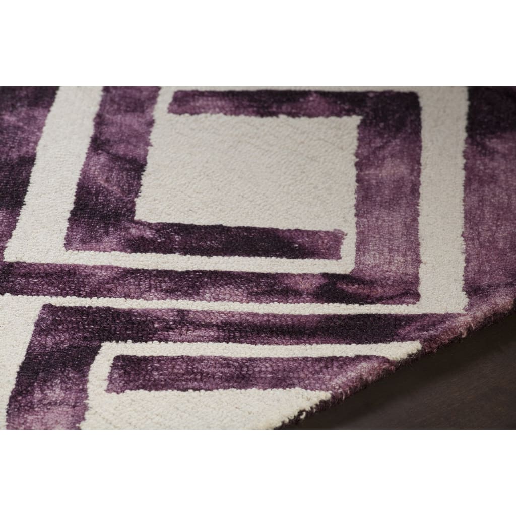 Chandra Zyao ELV-33903 Purple Rug