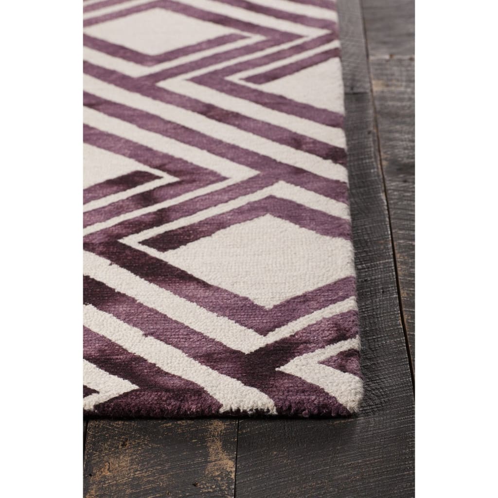 Chandra Zyao ELV-33903 Purple Rug