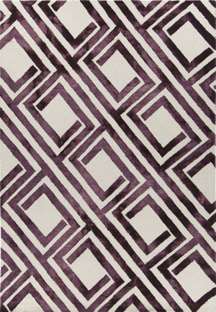 Chandra Zyao ELV-33903 Purple Rug