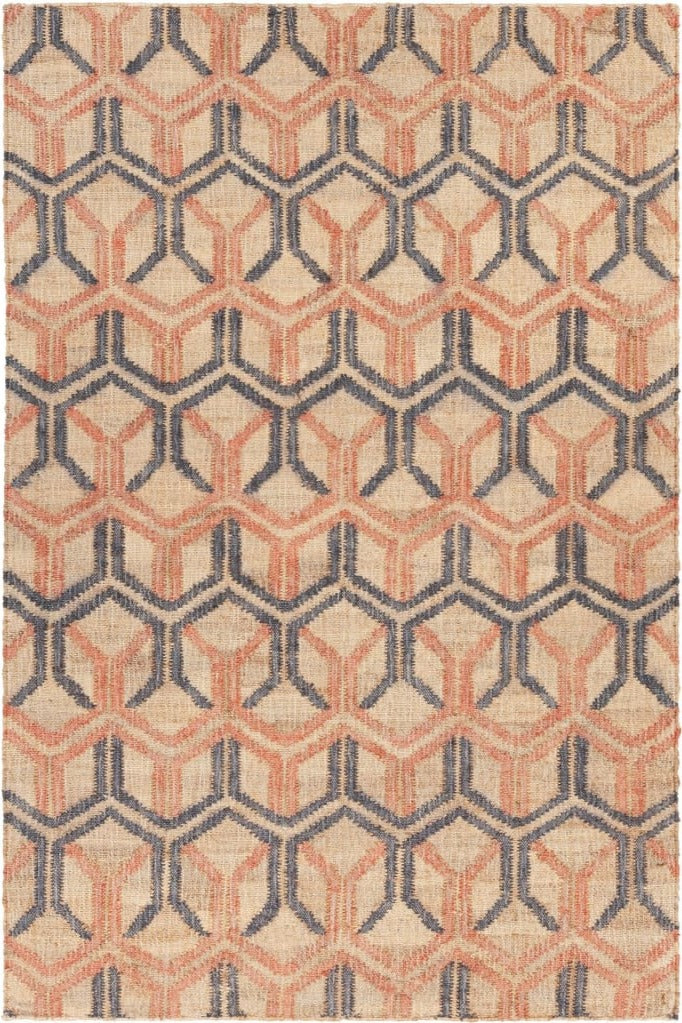 Chandra Zyael ETH-52803 Orange Rug