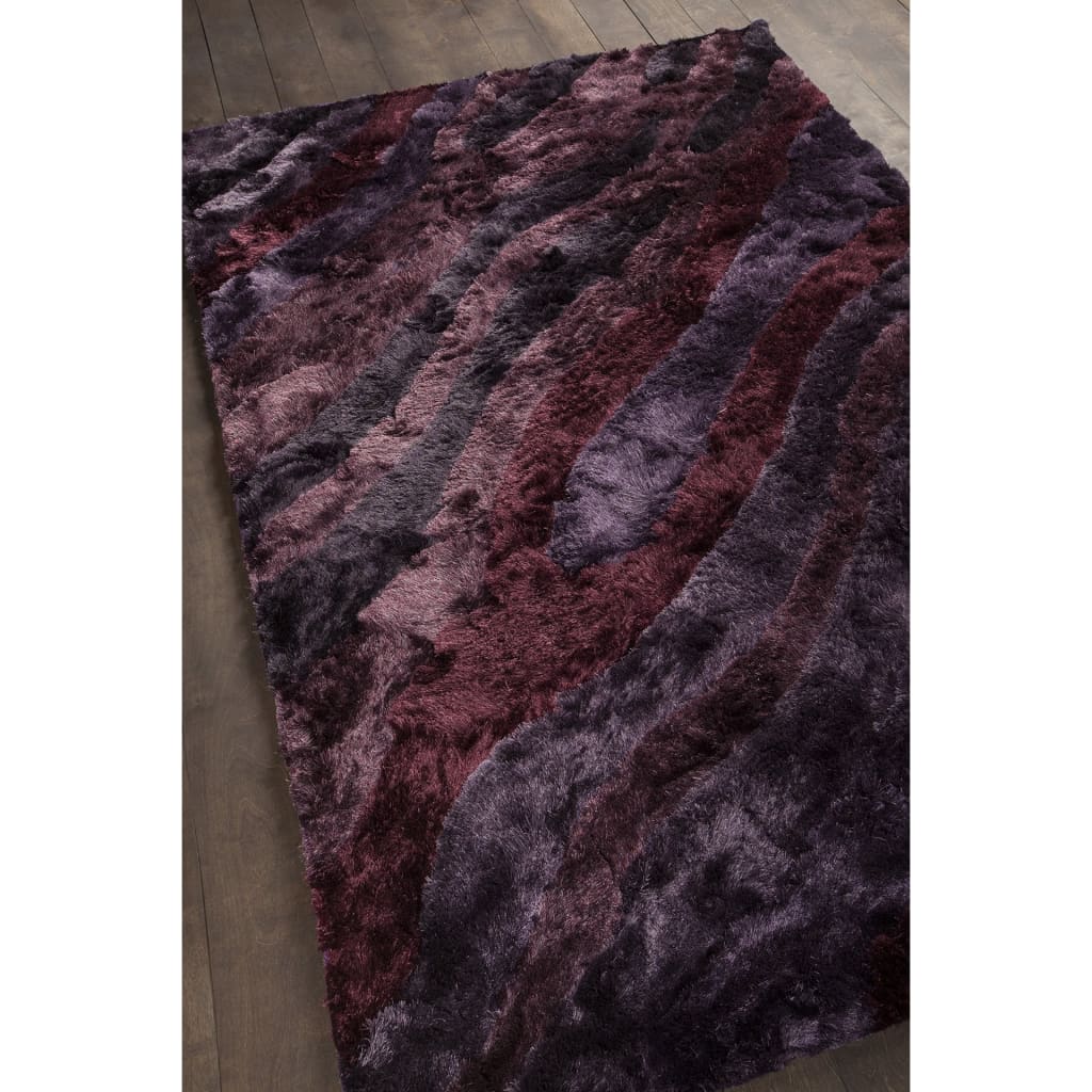 Chandra Zyamish FLE-51103 Purple Rug