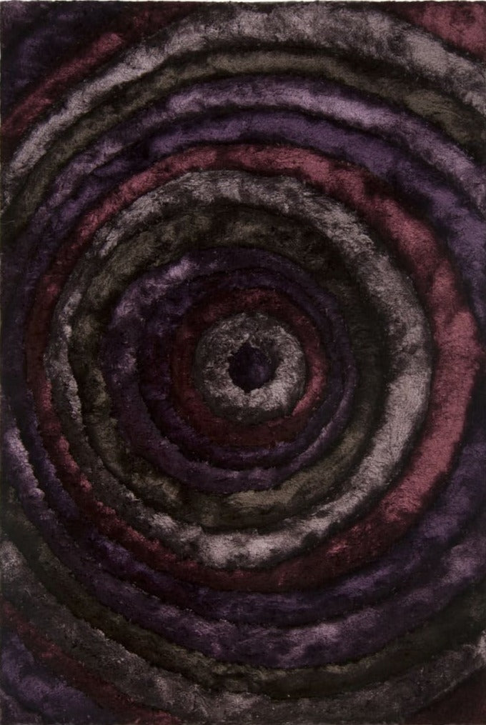 Chandra Zyamish FLE-51106 Purple Rug