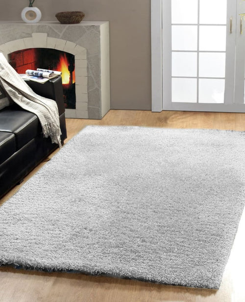 Forte 88601-100 White Rug - 100% Polyester