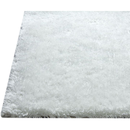 Forte 88601-100 White Rug - 100% Polyester