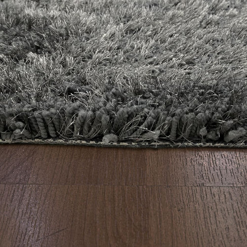 Forte 88601-909 Dark Silver Rug - 100% Polyester