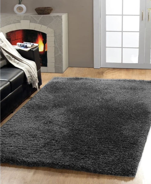 Forte 88601-909 Dark Silver Rug - 100% Polyester