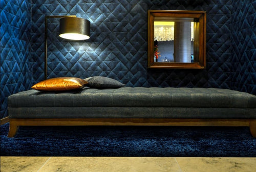 Forte 88601-919 Denim Rug - 100% Polyester