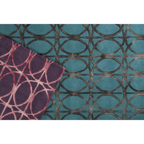 Fran FRA-42100 Teal Rug