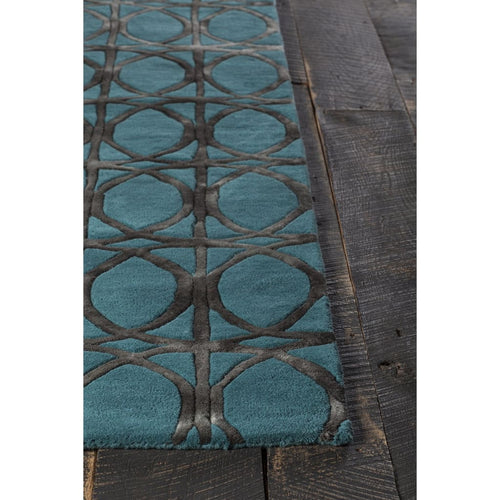 Fran FRA-42100 Teal Rug