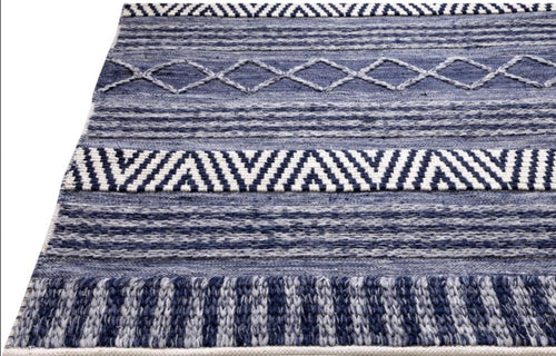 Heirloom 91003-108 Blue/Ivory Rug - 100% Wool