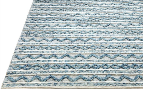 Heirloom 91004-144 Teal/Ivory Rug - 100% Wool
