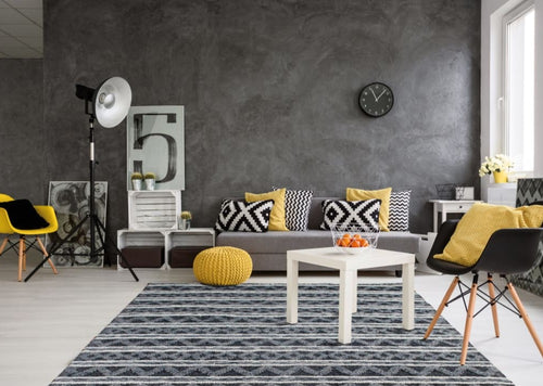 Heirloom 91004-901 Charcoal/Silver Rug - 100% Wool