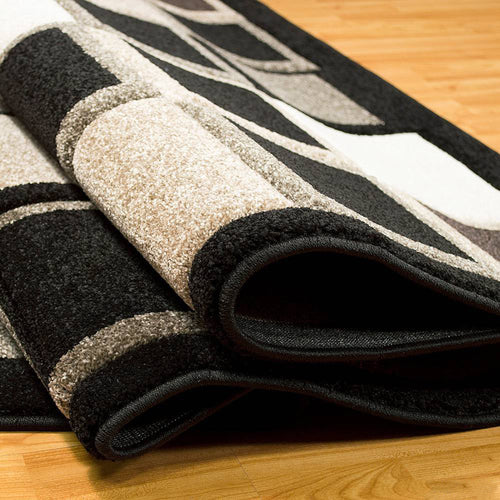 American cover design / Persian weavers Hollywood 283 Black Rug