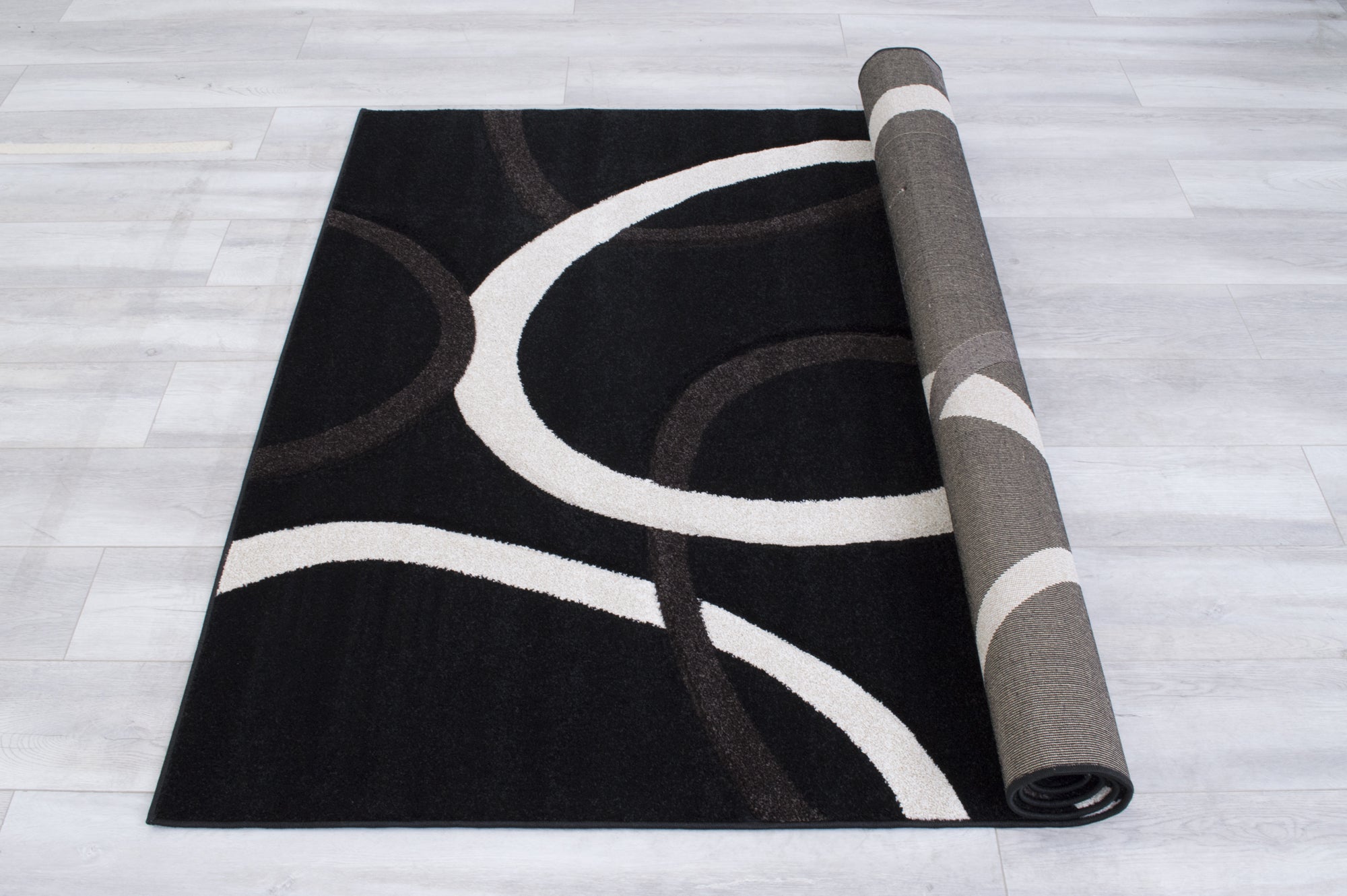 American cover design / Persian weavers Hollywood 286 Black Rug