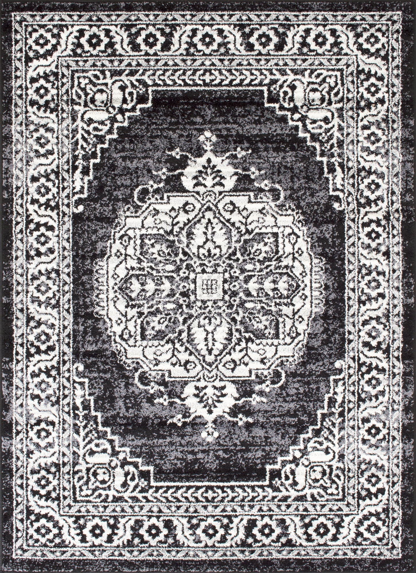 American cover design / Persian weavers Ibiza 180 Black Rug