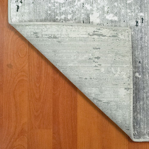 Icon 9311-900 Grey Rug - 70% Space-Dyed Viscose 30% Shrink 