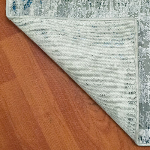 Icon 9327-905 Grey/Ivory Rug - 70% Space-Dyed Viscose 30% 