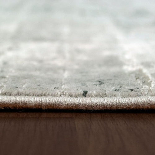 Icon 9330-910 Grey/Gold/Blue Rug - 70% Space-Dyed Viscose 