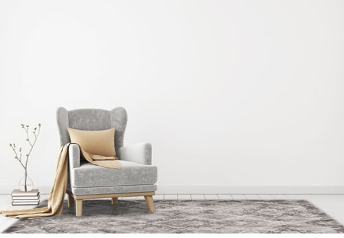 Illusion 8885-900 Grey Rug - Grey / 5‚Äö√Ñ√¥3 x 7‚Äö√Ñ√¥7 - 100% 