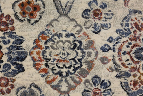 Imperial 63432-6656 Ivory/Multi Rug - 100% Heatset 