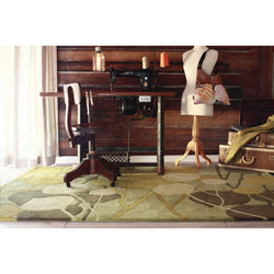 Inhabit INH-21603 Green Rug