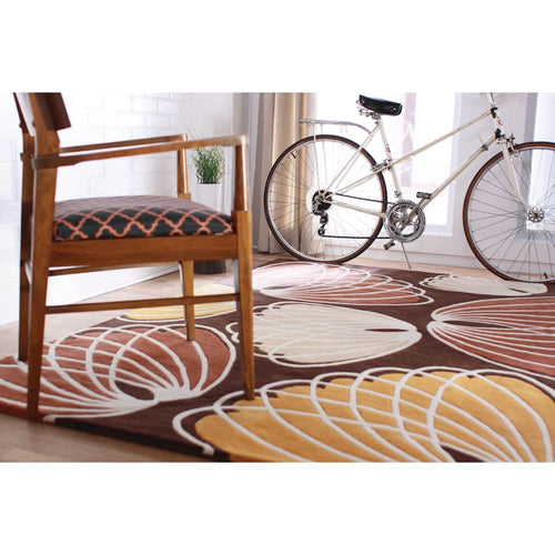 Inhabit INH-21606 Brown Rug
