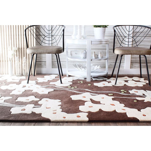Inhabit INH-21612 Brown Rug