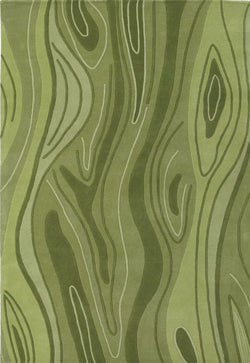 Inhabit INH-21617 Green Rug