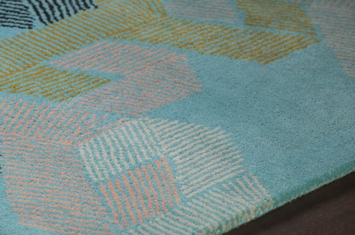 Jessica Swift JES-28906 Teal Rug